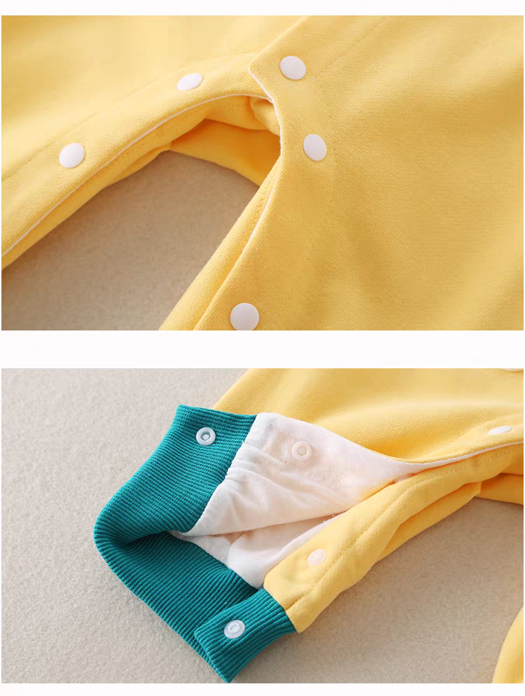 Frog Baby Romper β Soft Collar Style Cotton Jumpsuit