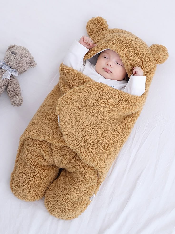 Autumn And Winter Thickened Anti-Shock Out Baby Quilt