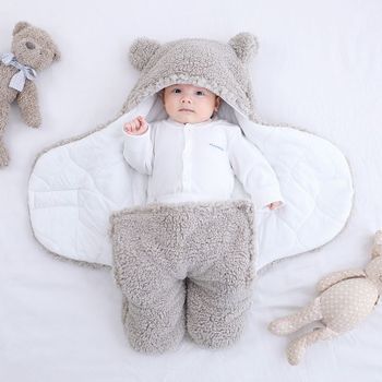 Autumn And Winter Thickened Anti-Shock Out Baby Quilt