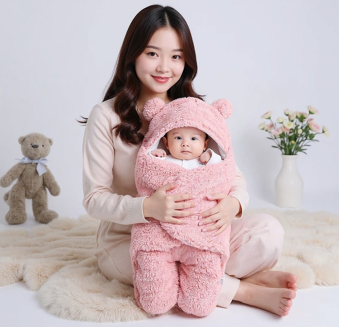 Autumn And Winter Thickened Anti-Shock Out Baby Quilt