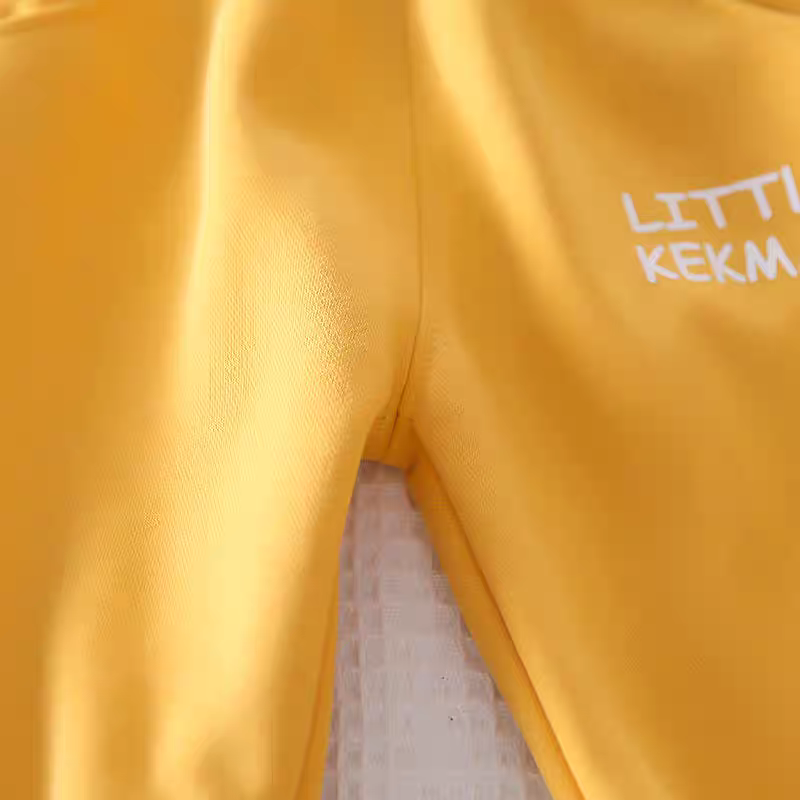 🐻 Fun Cartoon Face Kids Co-ord Set – Soft Sweatshirt & Jogger Pants