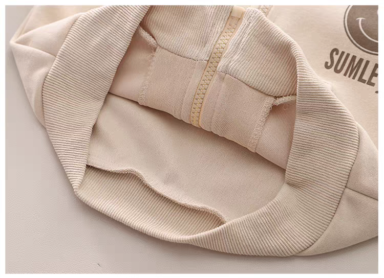 SUMLE” Smiley Face Kids Co-ord Set – Hoodie, T-Shirt & Jogger Pants Combo