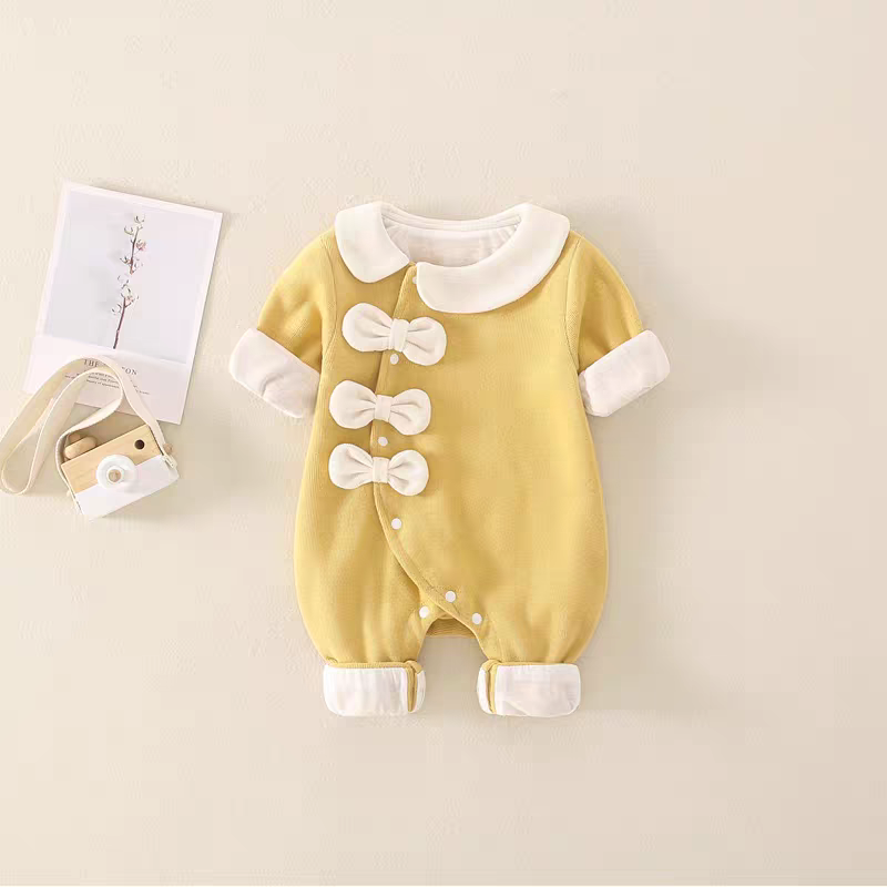 Whimsical Bow Tie Baby Bodysuit! 🌟🧸🌸