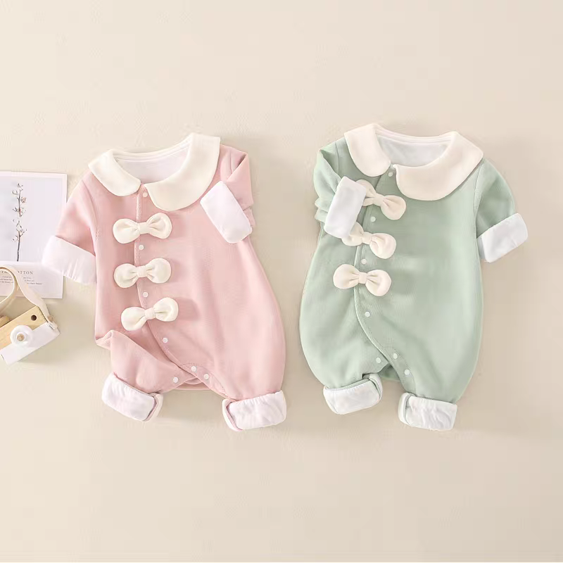 Whimsical Bow Tie Baby Bodysuit! 🌟🧸🌸