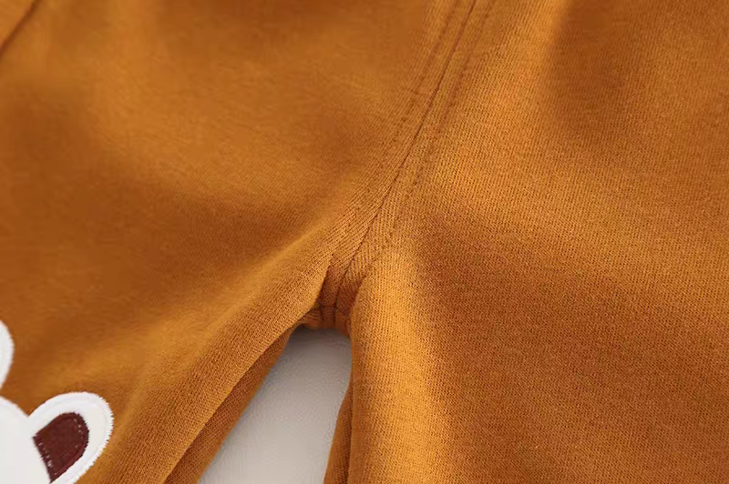 Adorable Bear Hooded Jacket or Zip-Up and Matching Comfortable Pants