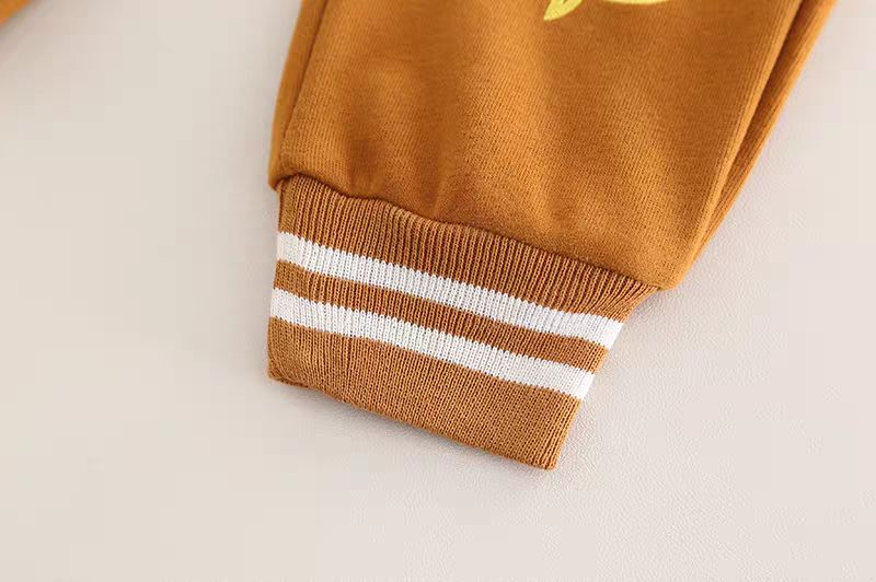 Adorable Bear Hooded Jacket or Zip-Up and Matching Comfortable Pants