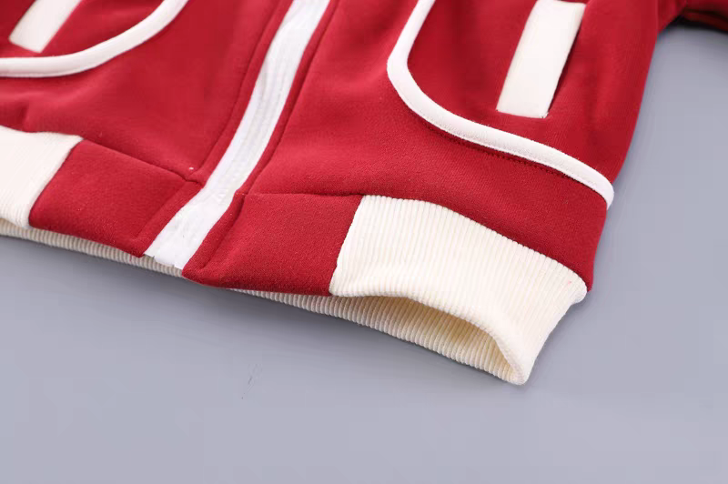 : Kids' Modern Sporty Tracksuit Set | Stylish Black & White Ensemble