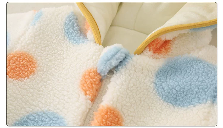 Cozy Polka Dot Baby Winter Jumpsuit ❄️ | Soft, Warm & Adorable | Price Drops to ₹299 — Soon ₹499!